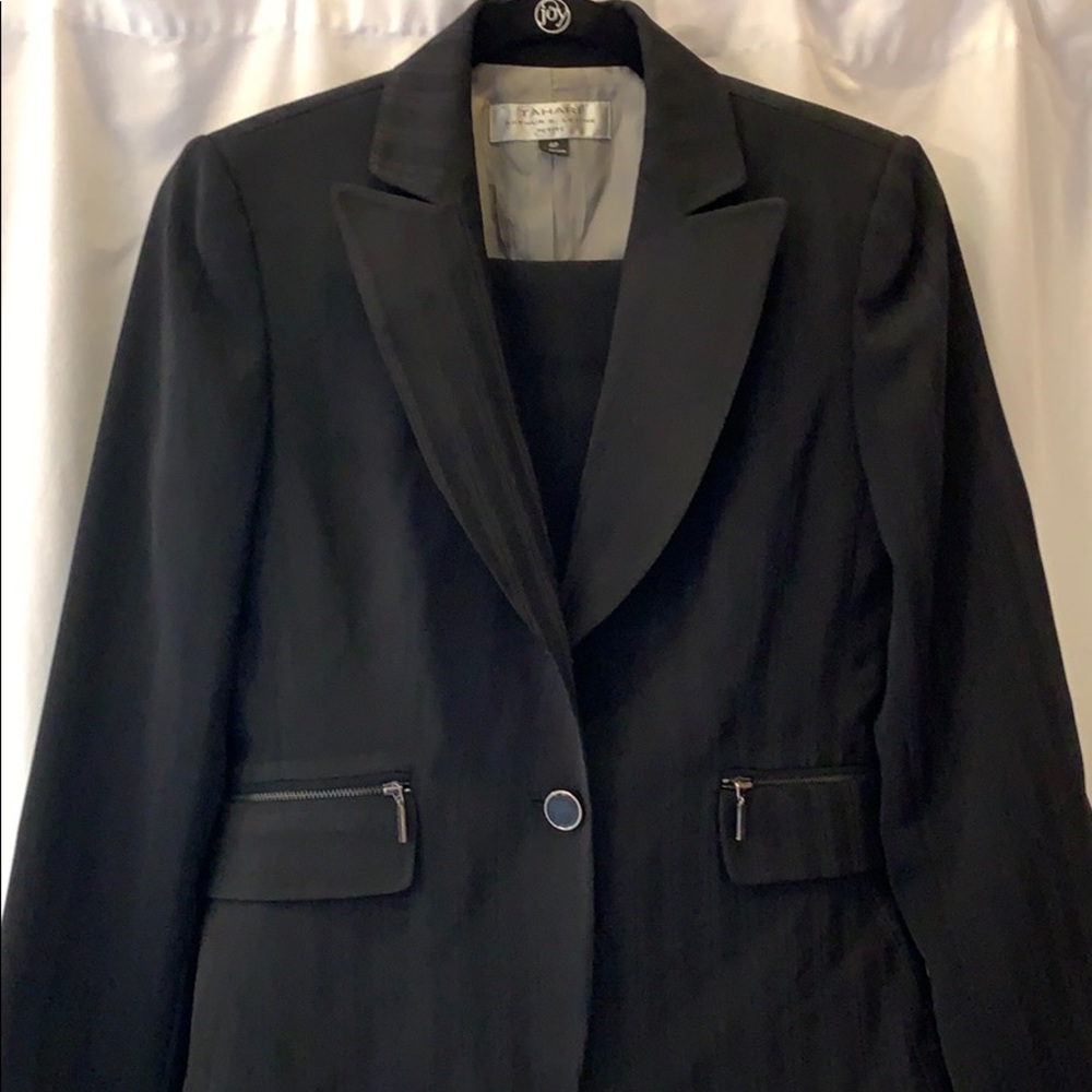 Tahari pinstripe petite suit - Picture 2 of 3